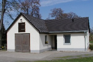 Trauerhalle auf dem Friedhof Bad Lausick