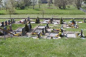 Gräber auf dem Friedhof Buchheim
