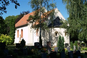Kirche auf dem Friedhof Colditz