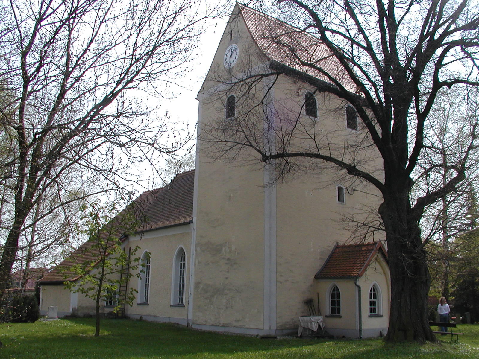 Kirche auf dem Friedhof Dewitz