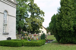 Gräber auf dem Friedhof Dürrweitzschen