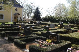 Gräber auf dem Friedhof Fremdiswalde