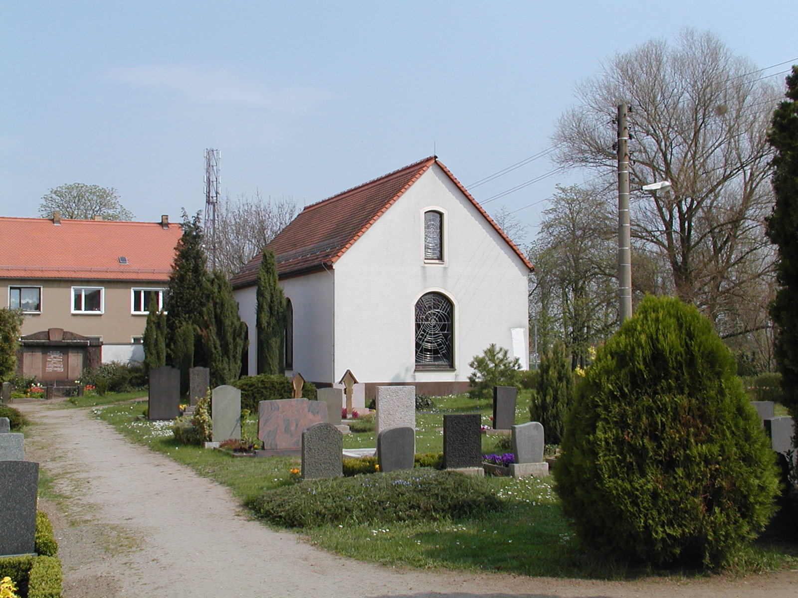 Gräber auf dem Friedhof Gerichshain