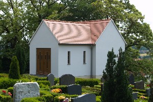 Trauerhaller auf dem Friedhof Hohenstädt