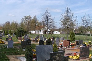 Gräber auf dem Friedhof Kitzscher