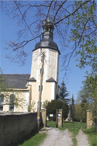 Kirche auf dem Friedhof Lauterbach