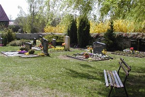 Gräber auf dem Friedhof Lauterbach