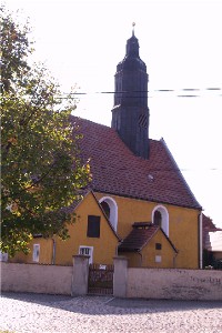 Kirche auf dem Friedhof Nepperwitz