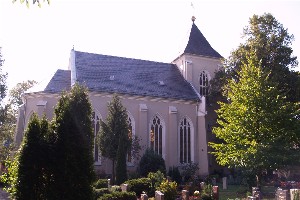Kirche auf dem Friedhof Portitz