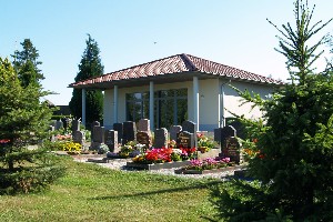 Kapelle auf dem Friedhof Ragewitz