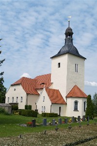 Kirche auf dem Friedhof Seelingstädt