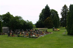 Gräber auf dem Friedhof Seelingstädt