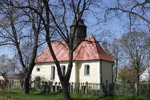 Kirche auf dem Friedhof Stockheim